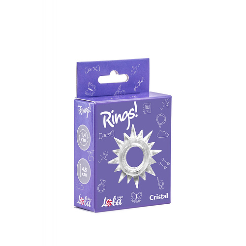 Эрекционное кольцо Rings Cristal white Lola Toys 0112-12lola купить в секс-шопе Сочи