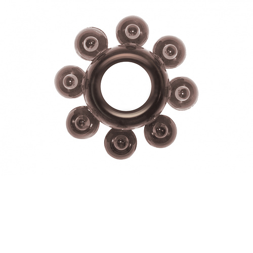 Эрекционное кольцо Rings Bubbles black  0112-31lola купить в секс-шопе Сочи