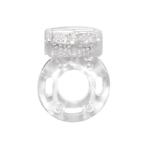 Эрекционное кольцо с вибрацией Rings Axle-pin white  0114-80lola купить в секс-шопе Сочи