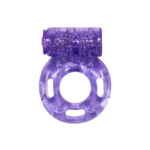 Эрекционное кольцо с вибрацией Rings Axle-pin purple  0114-81lola купить в секс-шопе Сочи