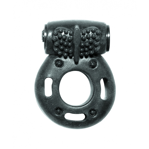 Эрекционное кольцо с вибрацией Rings Axle-pin black  0114-82lola купить в секс-шопе Сочи