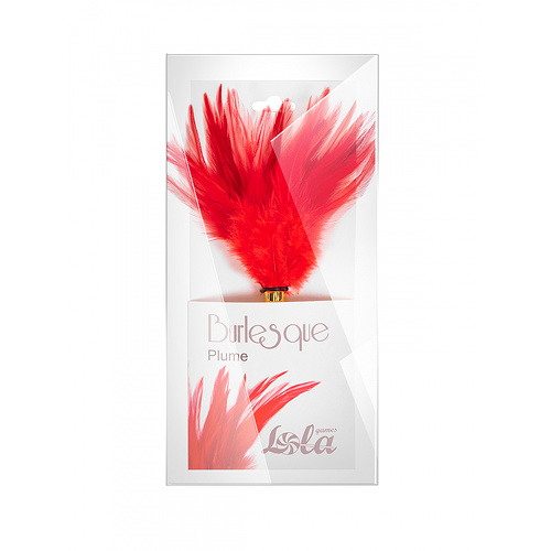 Тиклер Burlesque Plume Red  1082-01lola купить в секс-шопе Сочи