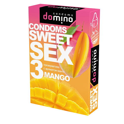 Презервативы DOMINO SWEET SEX Mango  22858dm купить в секс-шопе Сочи