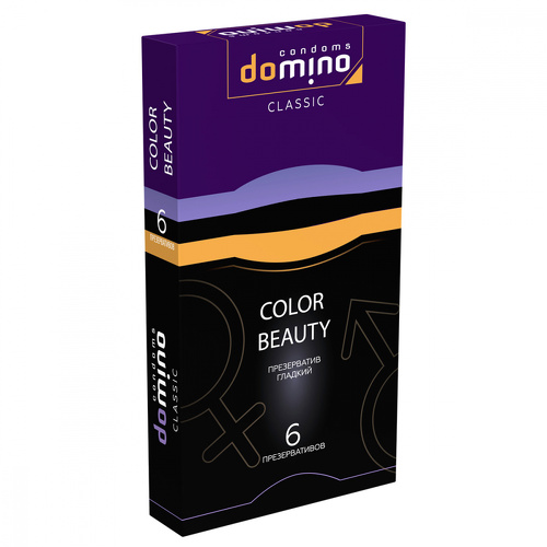 Презервативы DOMINO CLASSIC Colour Beauty 6 шт  3923dom купить в секс-шопе Сочи