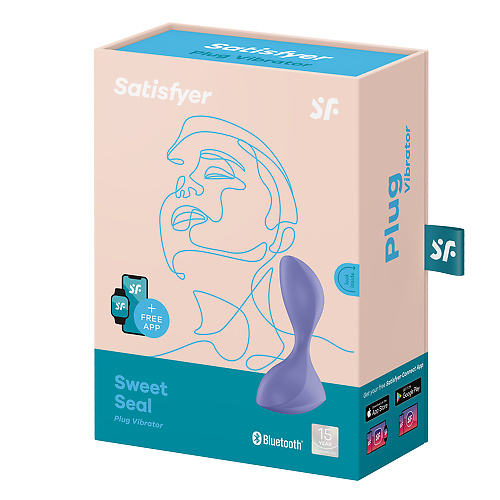 Sweet Seal с вибрацией Satisfyer 4006765 купить в секс-шопе Сочи