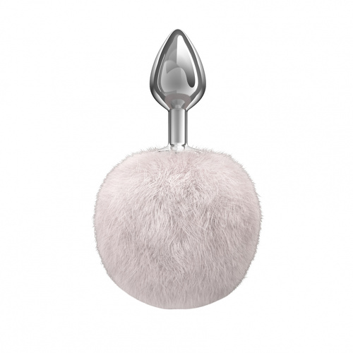 Анальная Пробка с Хвостом Diamond Twinkle White Lola Toys 4018-01lola купить в секс-шопе Сочи