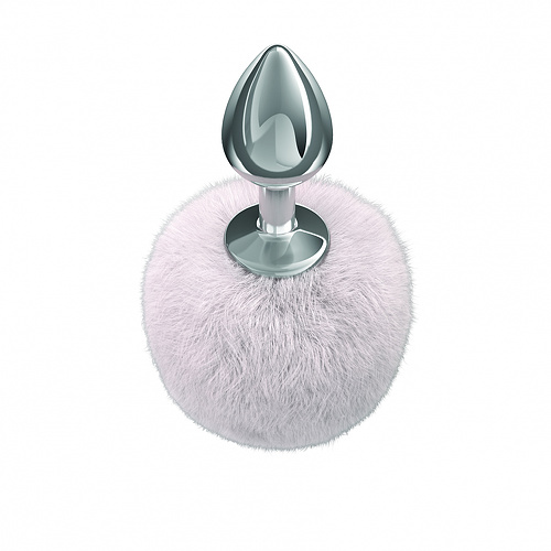 Анальная Пробка с Хвостом Diamond Twinkle White Lola Toys 4018-01lola купить в секс-шопе Сочи