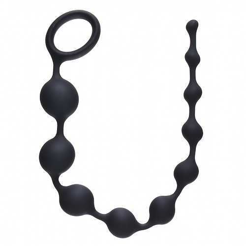 Анальная цепочка Long Pleasure Chain Black Lola Toys 4103-03lola купить в секс-шопе Сочи