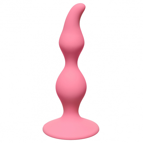 Анальная пробка Curved Anal Plug Pink Lola Toys 4105-01lola купить в секс-шопе Сочи