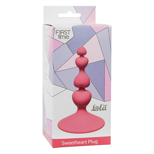 Анальная пробка Sweetheart Plug Pink  4106-01lola купить в секс-шопе Сочи