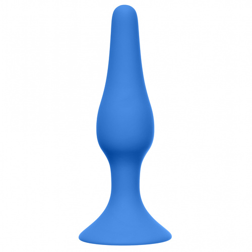 Анальная пробка Slim Anal Plug Large Blue Lola Toys 4205-02lola купить в секс-шопе Сочи