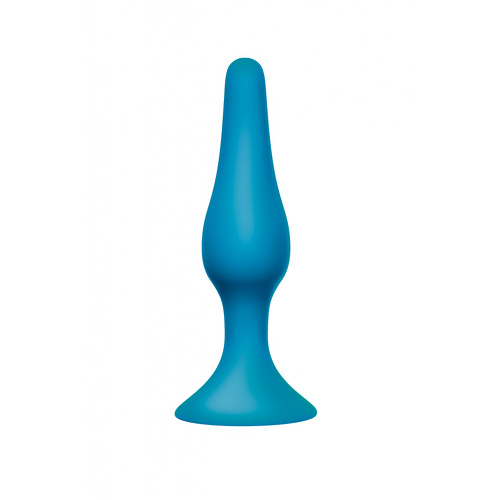 Анальная пробка Slim Anal Plug Large Aqua Lola Toys 4205-05lola купить в секс-шопе Сочи
