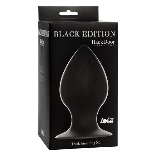 Анальная пробка Thick Anal Plug XL Lola Toys 4208-01lola купить в секс-шопе Сочи