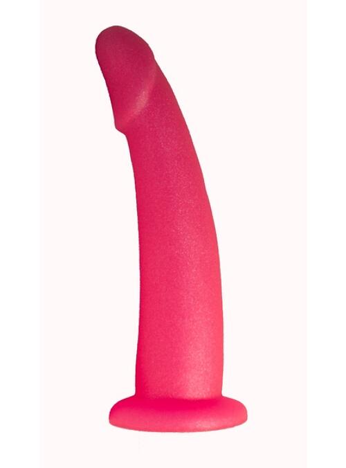Плаг-массажёр для простаты розовый 16 см х 3.6 см А-Полимер 437600ru купить в секс-шопе Сочи