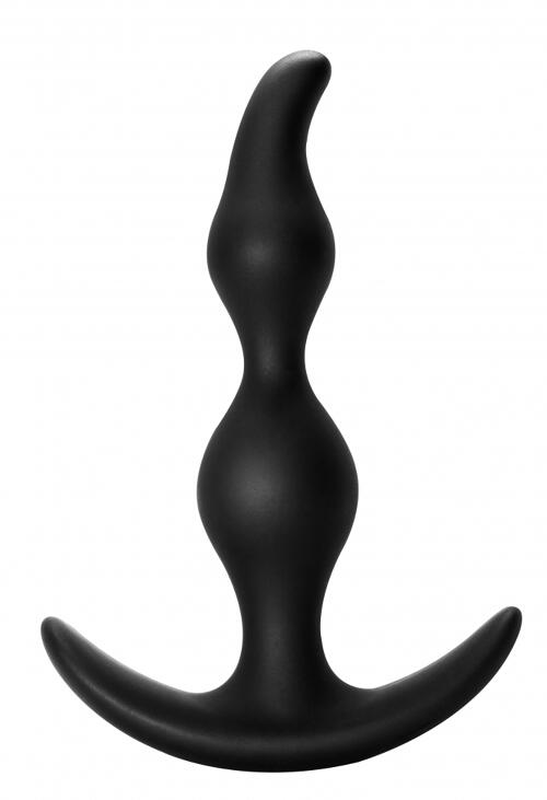 Анальная пробка Bent Anal Plug Black Lola Toys 5002-03lola купить в секс-шопе Сочи
