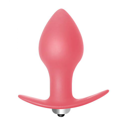 Анальная пробка с вибрацией Bulb Anal Plug Pink (Батарейки ААА) Lola Toys 5006-01lola купить в секс-шопе Сочи