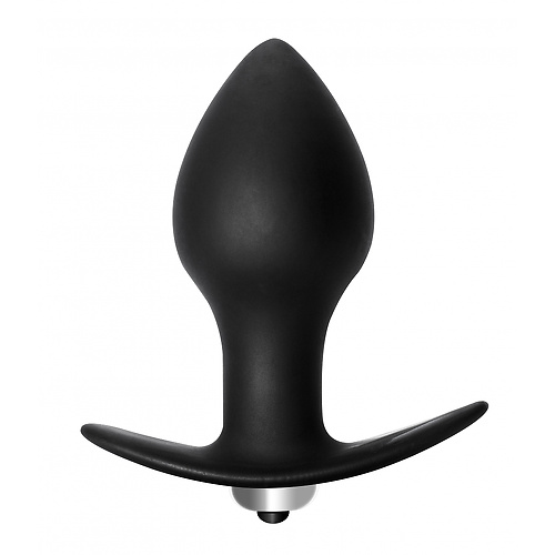 Анальная пробка с вибрацией Bulb Anal Plug Black (Батарейки ААА) Lola Toys 5006-03lola купить в секс-шопе Сочи