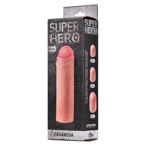 Фаллоудлинитель SUPER HERO Casanova Lola Toys 700109lola купить в секс-шопе Сочи