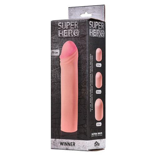 Фаллоудлинитель SUPER HERO Winner Lola Toys 700110lola купить в секс-шопе Сочи