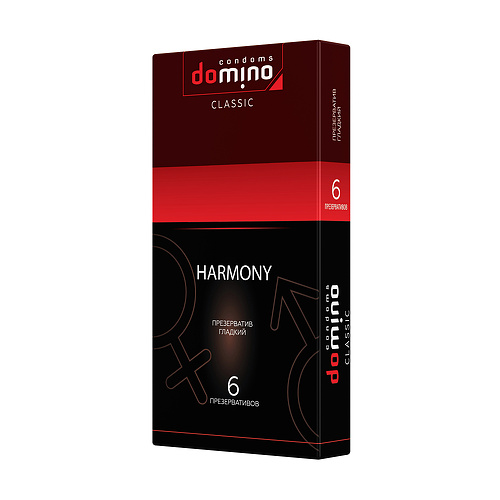 Презервативы гладкие DOMINO CLASSIC Harmony 6 шт.  717465 купить в секс-шопе Сочи