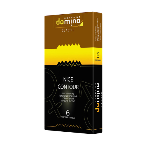Презервативы DOMINO CLASSIC Nice Contour 6 шт.  717489 купить в секс-шопе Сочи