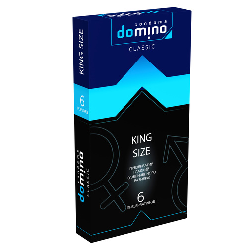 Презервативы гладкие DOMINO CLASSIC King size 6 шт  723930dom купить в секс-шопе Сочи