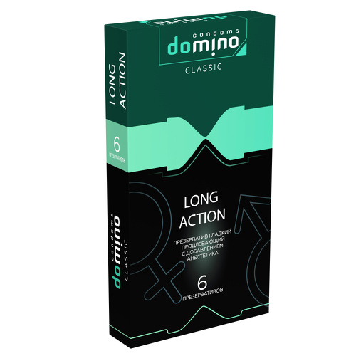 Презервативы DOMINO CLASSIC Long action 6 шт  723954dom купить в секс-шопе Сочи