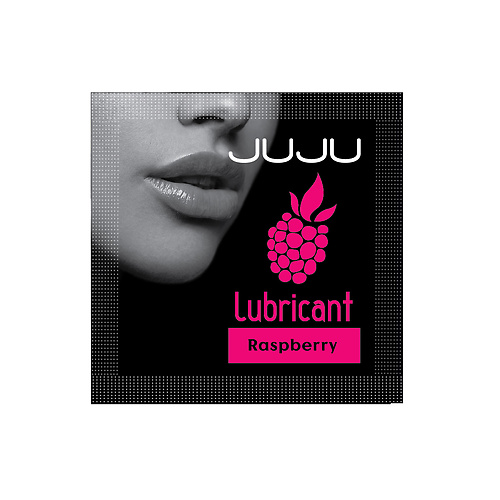 Съедобный лубрикант JUJU со вкусом малины Саше 3ml  JUJU 7722ju купить в секс-шопе Сочи