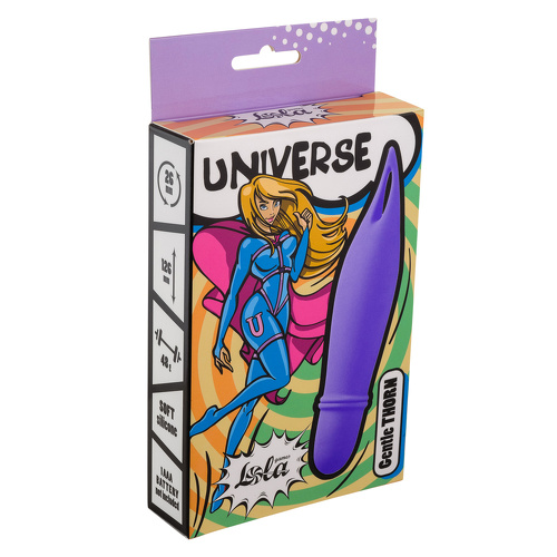 Мини-вибратор Universe Gentle Thorn purple  9502-02lola купить в секс-шопе Сочи