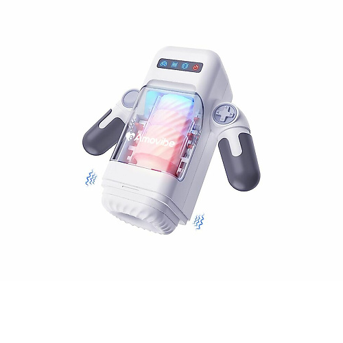 Инновационный робот-мастурбатор Game Cup (белый) Amovibe am-v1616 купить в секс-шопе Сочи