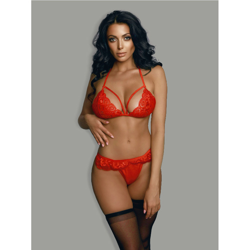Комплект эротического белья красный L XL Amor El ame3007-2-q купить в секс-шопе Сочи