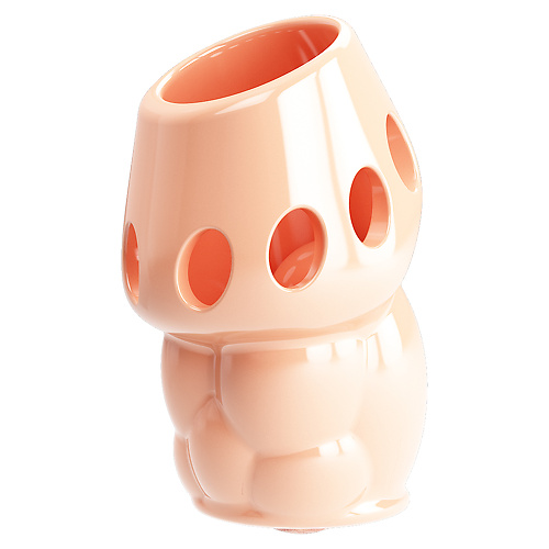 Рельефная насадка с открытой головкой Pretty Love Oscar  bl-026247 купить в секс-шопе Сочи