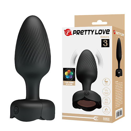 Анальный Вибростимулятор с Подсветкой Pretty Love M Baile bl-040183 купить в секс-шопе Сочи