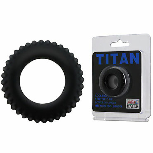 Baile Titan Cock Ring, черное  bl-210144 купить в секс-шопе Сочи