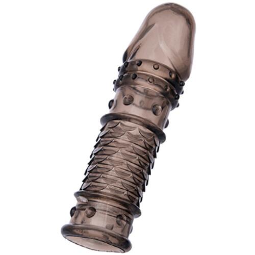 ToyFa Xlover Soft Booster Насадка 13,5 см, черная  c27674 купить в секс-шопе Сочи