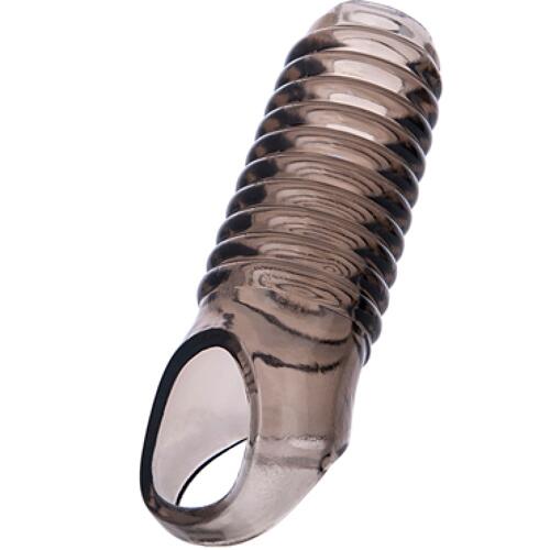 ToyFa Xlover Soft Booster Насадка 8,5 см, черная  c27675 купить в секс-шопе Сочи