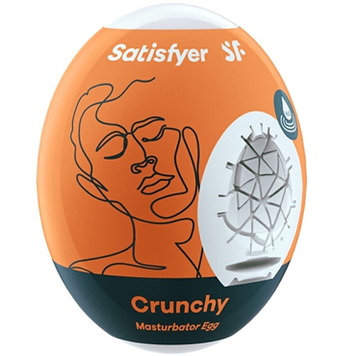 Мастурбатор Satisfyer Masturbator Egg Crunchy  s59623 купить в секс-шопе Сочи